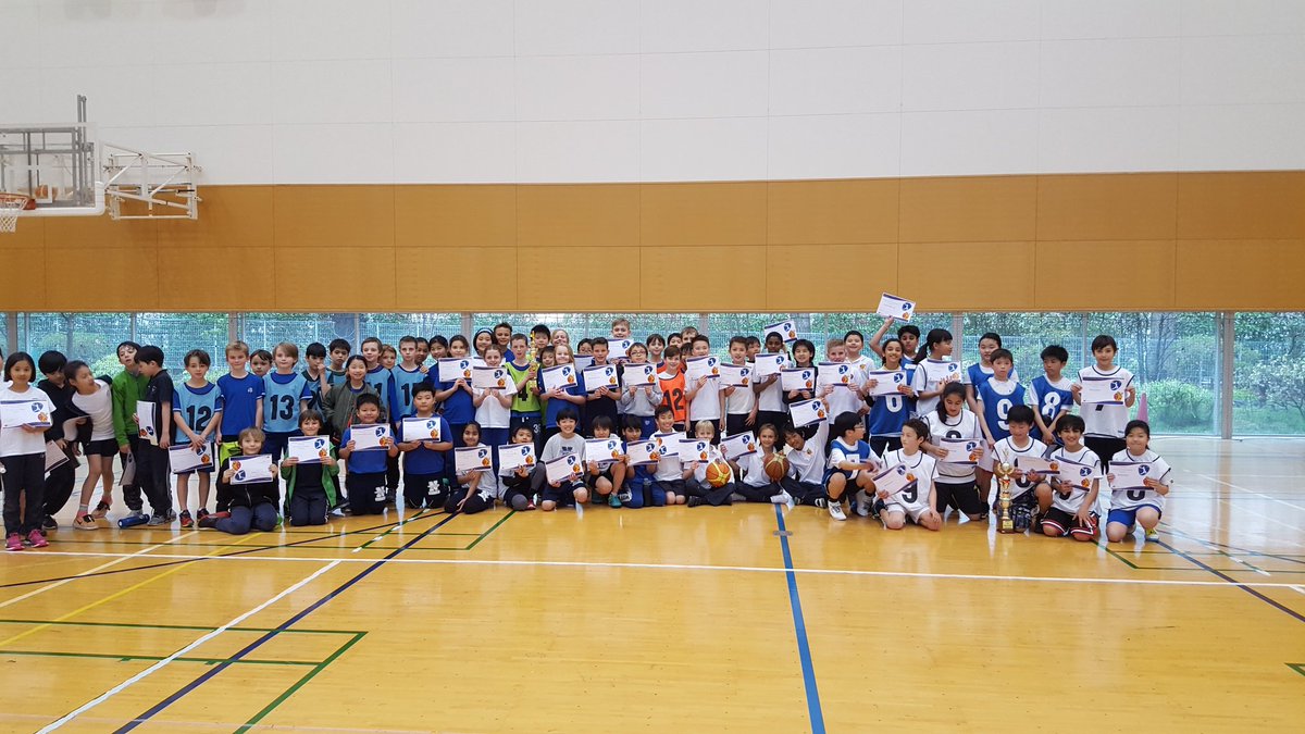 BST_Sport's tweet photo. Lots of smiles at our #ISTAA Primary #Basketball tournament today! Well done everyone that took part and supported! 🏀 @BST_Tokyo https://t.co/twhhz1rQNV