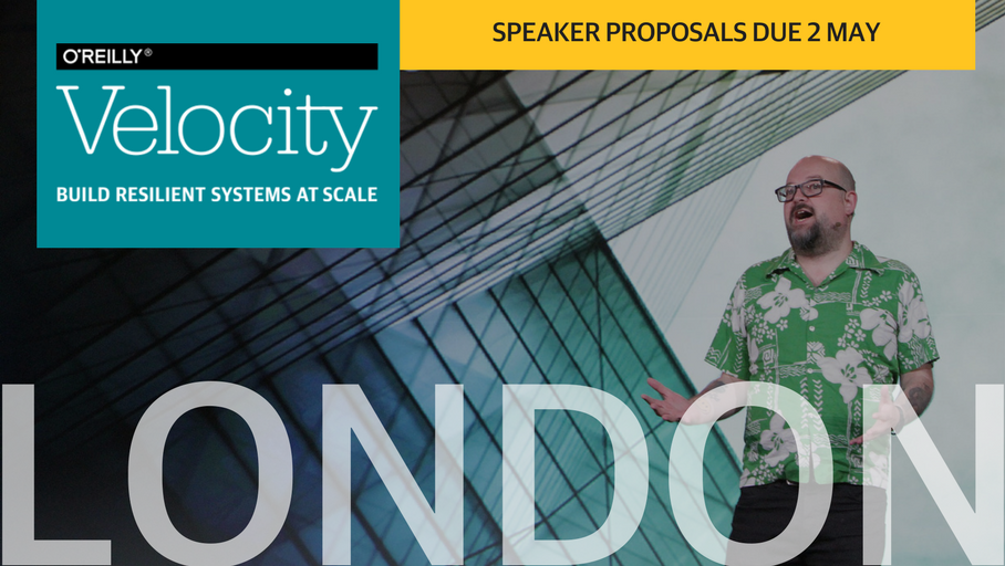 OReillyInfraOps's tweet photo. Don't miss your chance to join other #DevOps and #SystemsEngineering experts on stage at #VelocityConf in London! https://t.co/lawnL9ifHd https://t.co/p16JA9DKfc