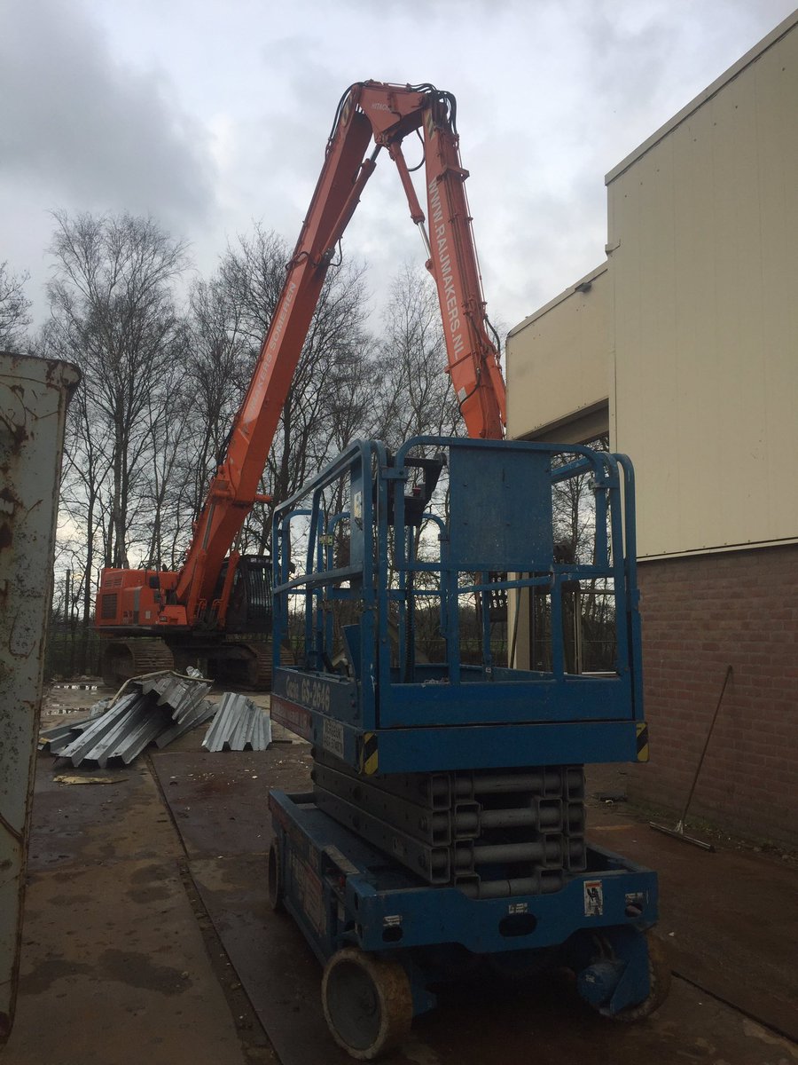 Afbreken zodat er gebouwd kan gaan worden aan de toekomst!