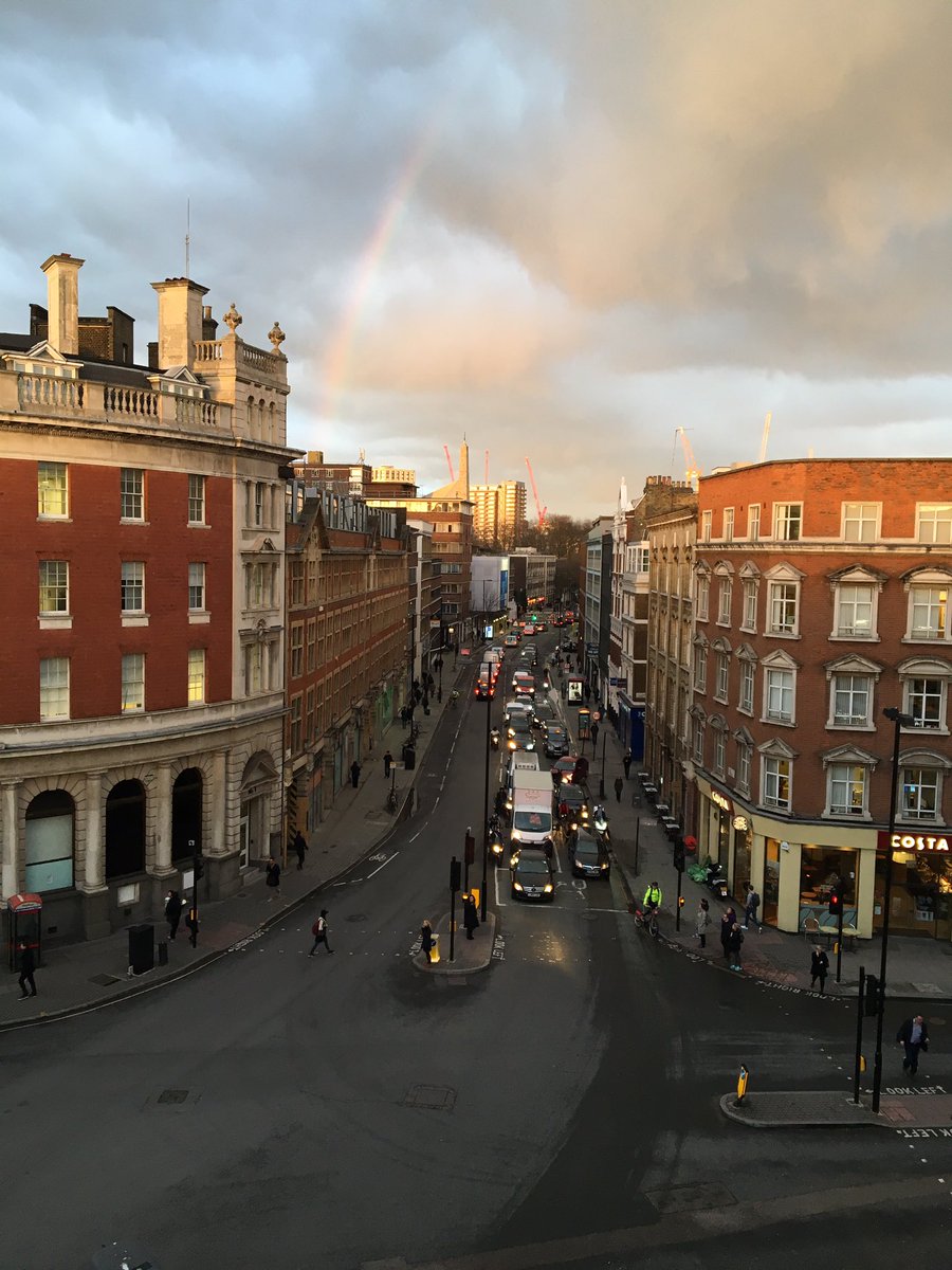 Fantastic rainbow to start spring at Socio Towers yesterday