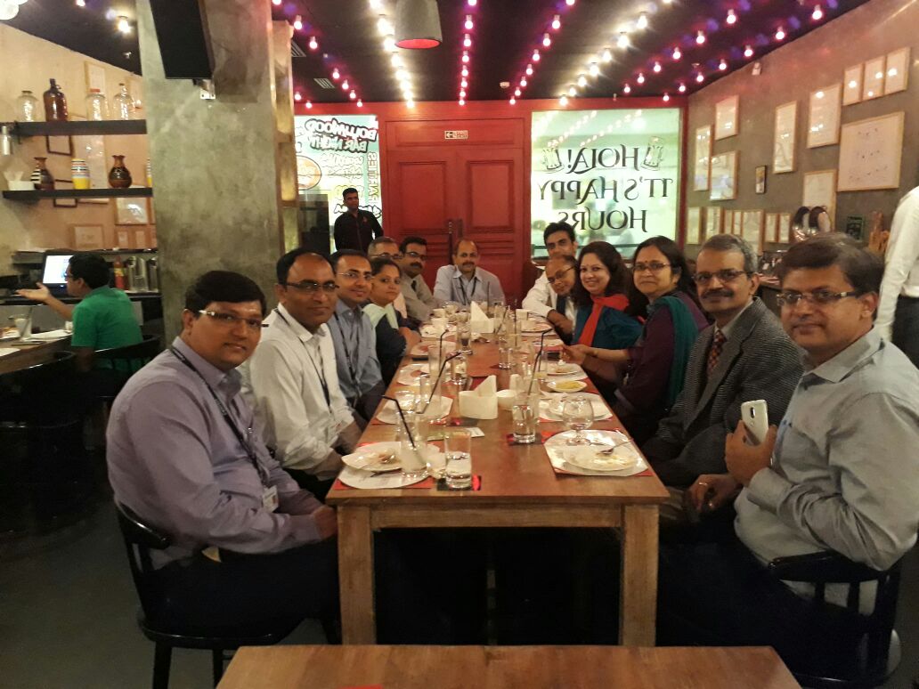 SabrosaCafe's tweet photo. ICICI Bank team lunch @SabrosaCafe .
Hope you all had a good time. https://t.co/b6Y0DdKrWS