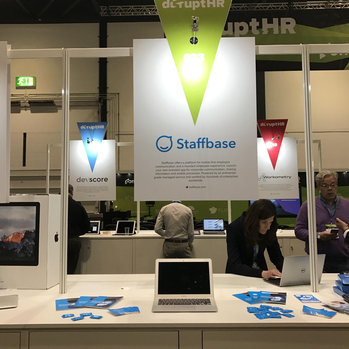Today we are at #HRTechWorld in London! Visit us and join our pitch at #disruptHR ! See you there! #TeamStaffbase