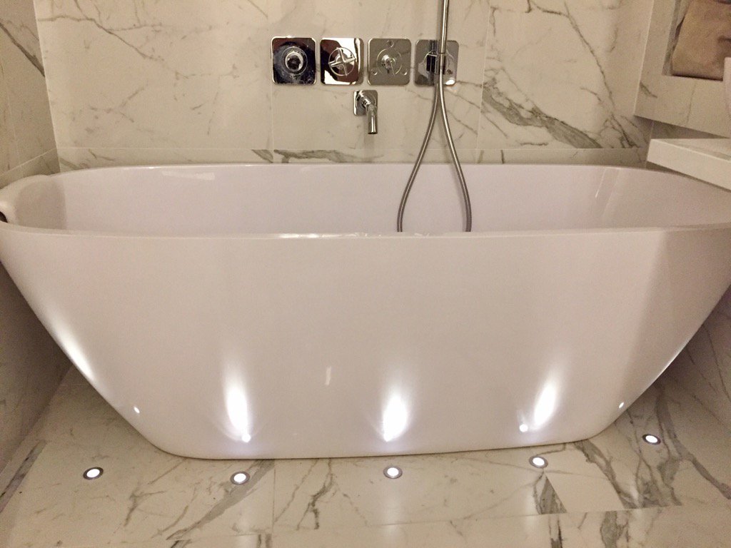 customised's tweet photo. #Bathroom lighting #liveinstall in #westlondon controlled by HDL. Design by Joe Burke Lighting. https://t.co/piL30uvE0h