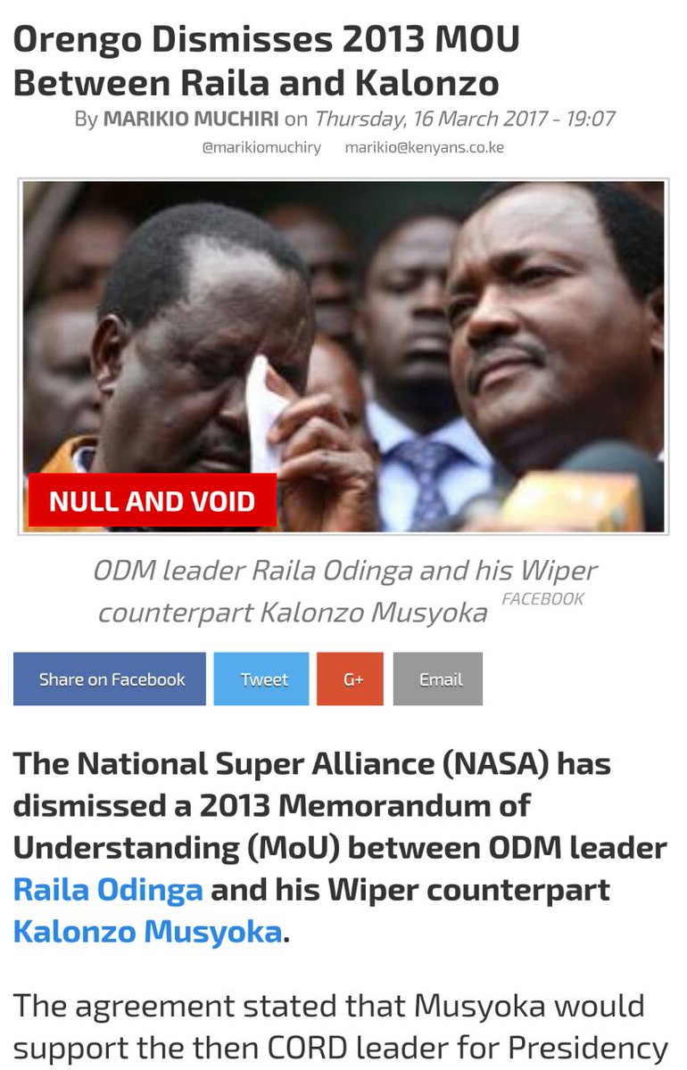 samjrpinkie1's tweet photo. #KalonzoDefiesNASA hehe..@owilijunior @TEAMNASA_KE ...that you pupeete secretary @orengo_james can dismiss a signed mou https://t.co/VpMVLzLl1v