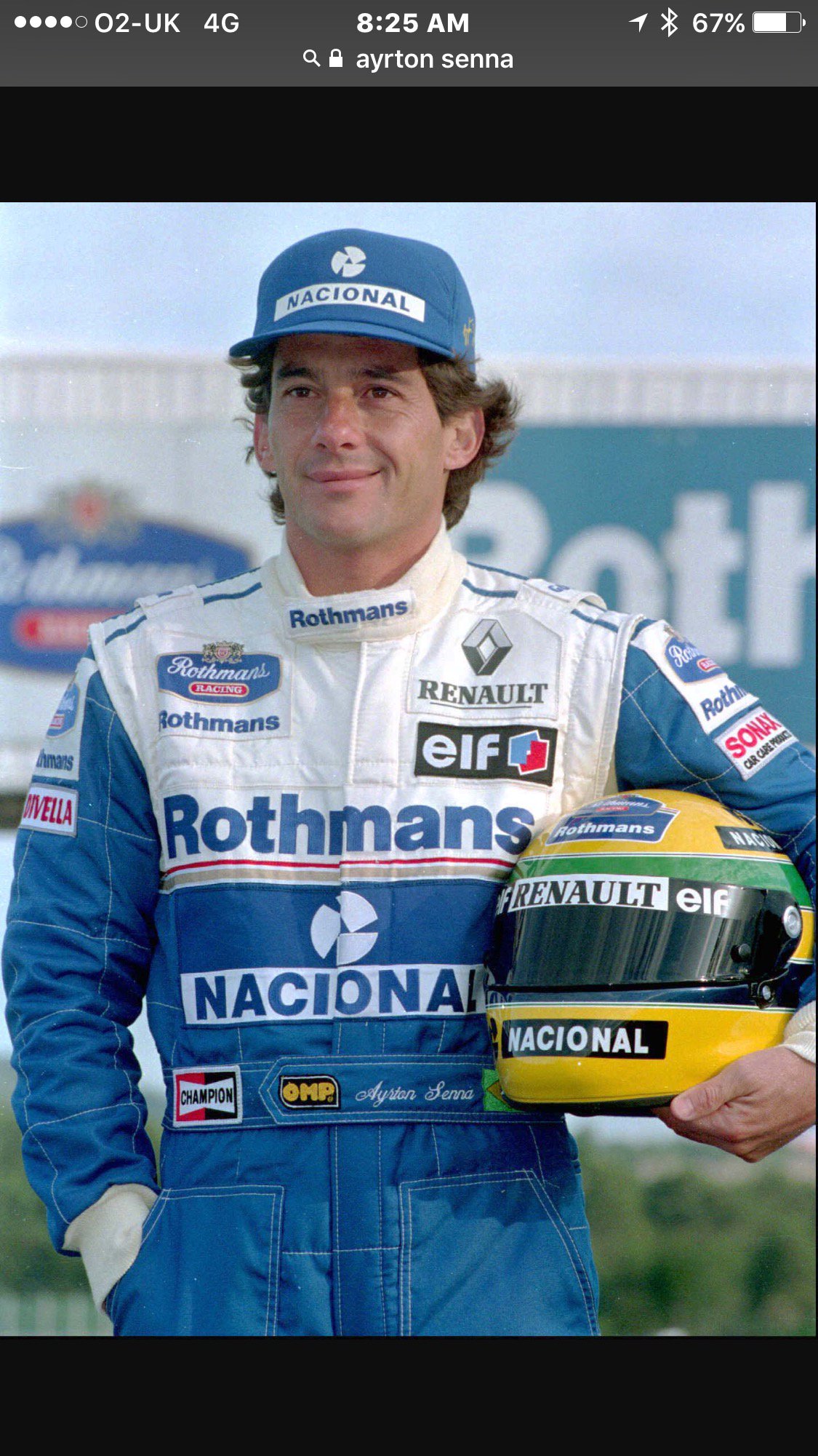 Legend lost but happy birthday ayrton senna 