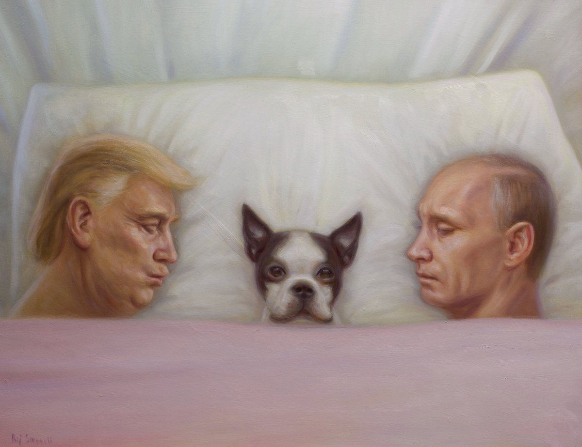 KajStenvall's tweet photo. " Täällä vartioin minä ", " This Is My Territory ", 50 x 65, oil on panel. https://t.co/RDUpDXimKj
