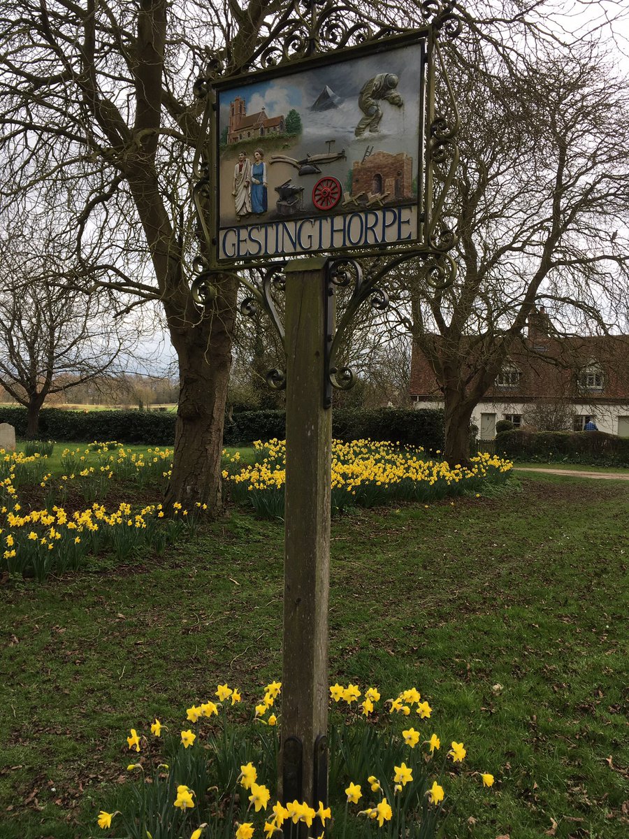 paulinedaniels's tweet image. Spring in Gestingthorpe..#gestingthorpe #spring #seconddayofspring