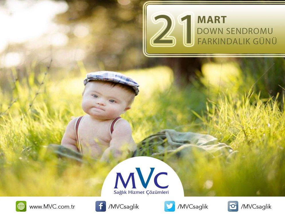 21 Mart Down Sendromu Farkındalık Günü
Down Sendromu bir hastalık değil, genetik bir farklılıktır...
