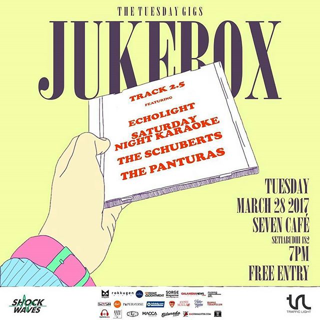 📌 Bandung - Selasa pekan depan JUKEBOX: TRACK 2.5 Tuesday, Mar… dlvr.it/Ngzmgs #jukebox #tuesdaygigs #ripstoreasia #ripstorelive