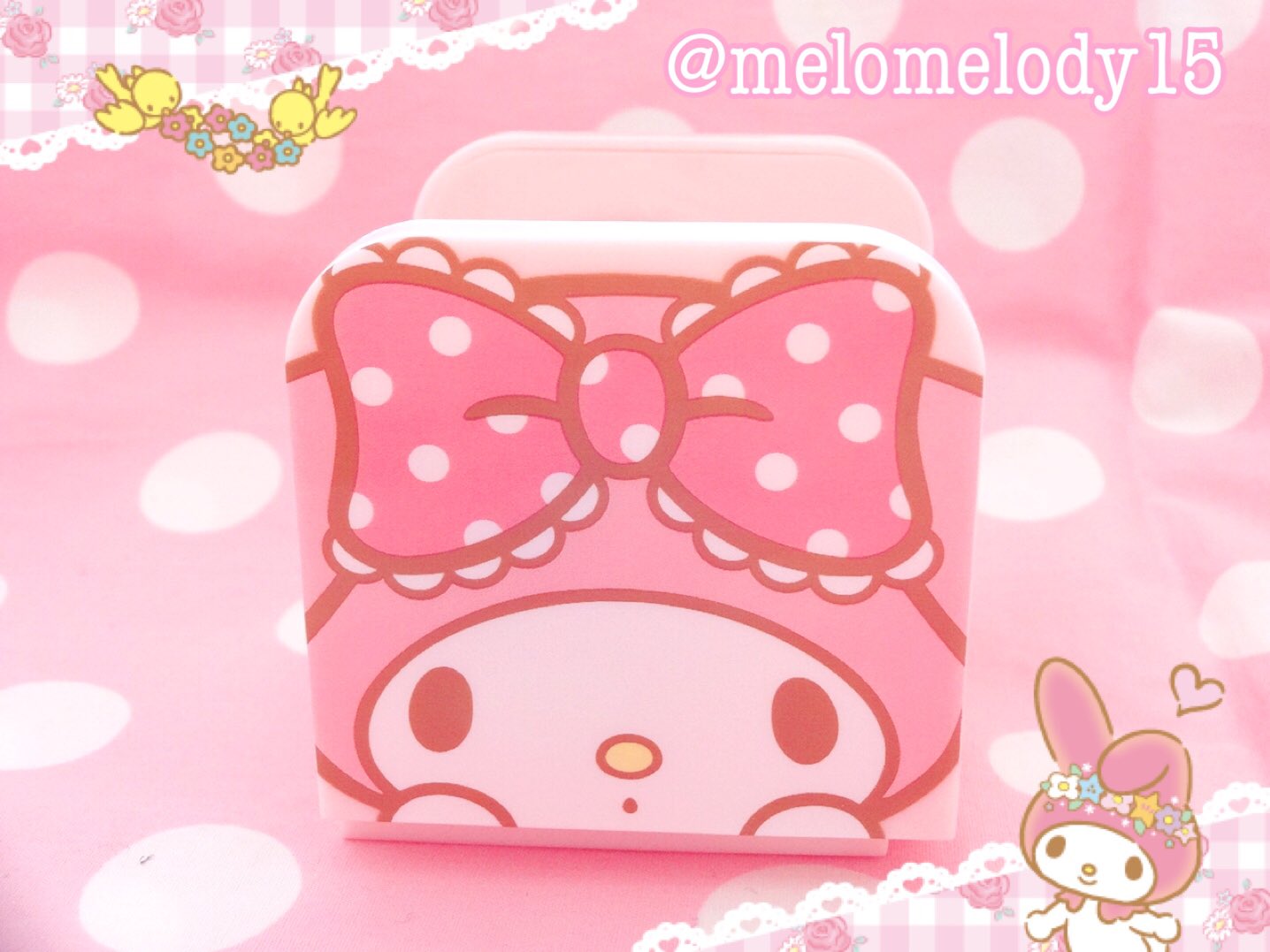 みるく マイメロちゃんのつめてねマスキングテープお迎え ちゃんと後ろ姿まであるの マステもピンクでどれも可愛くてお気に入り 今までの中で一番好きかも ᴗ マイメロ T Co Xcaajbcac0 Twitter