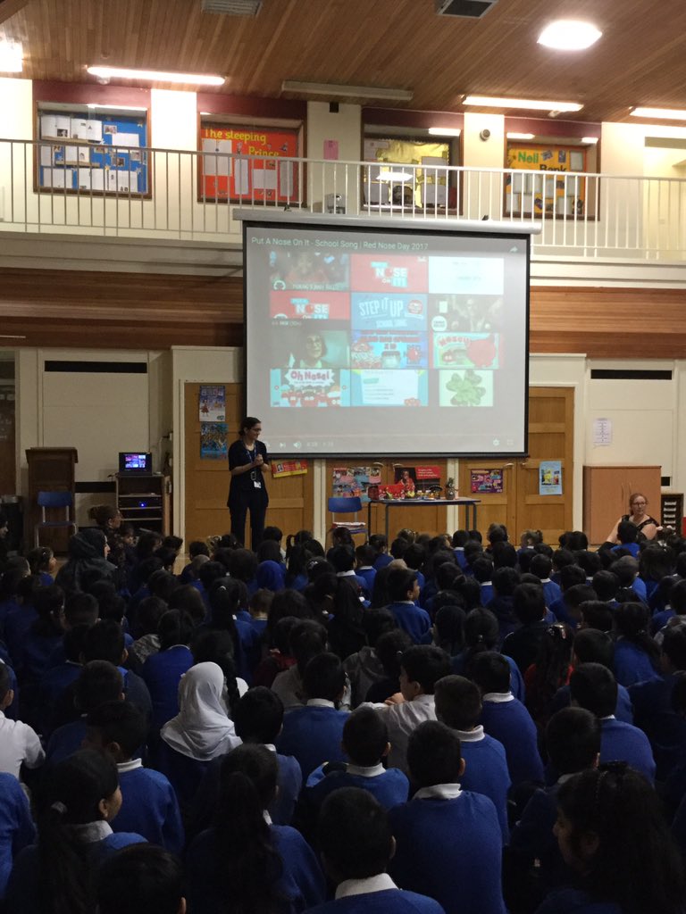 MarshfieldPS's tweet photo. Comic Relief preparation assembly led by Miss Bhambra. #thoughtfulness #cooperaton https://t.co/jqXDkj2uy7