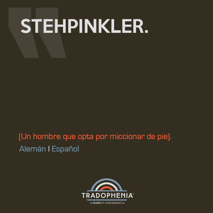 En Alemania, se distingue entre los hombres que miccionan sentados, los "Sitzpinkler", y los demás, los "Stehpinkler". #German #translation