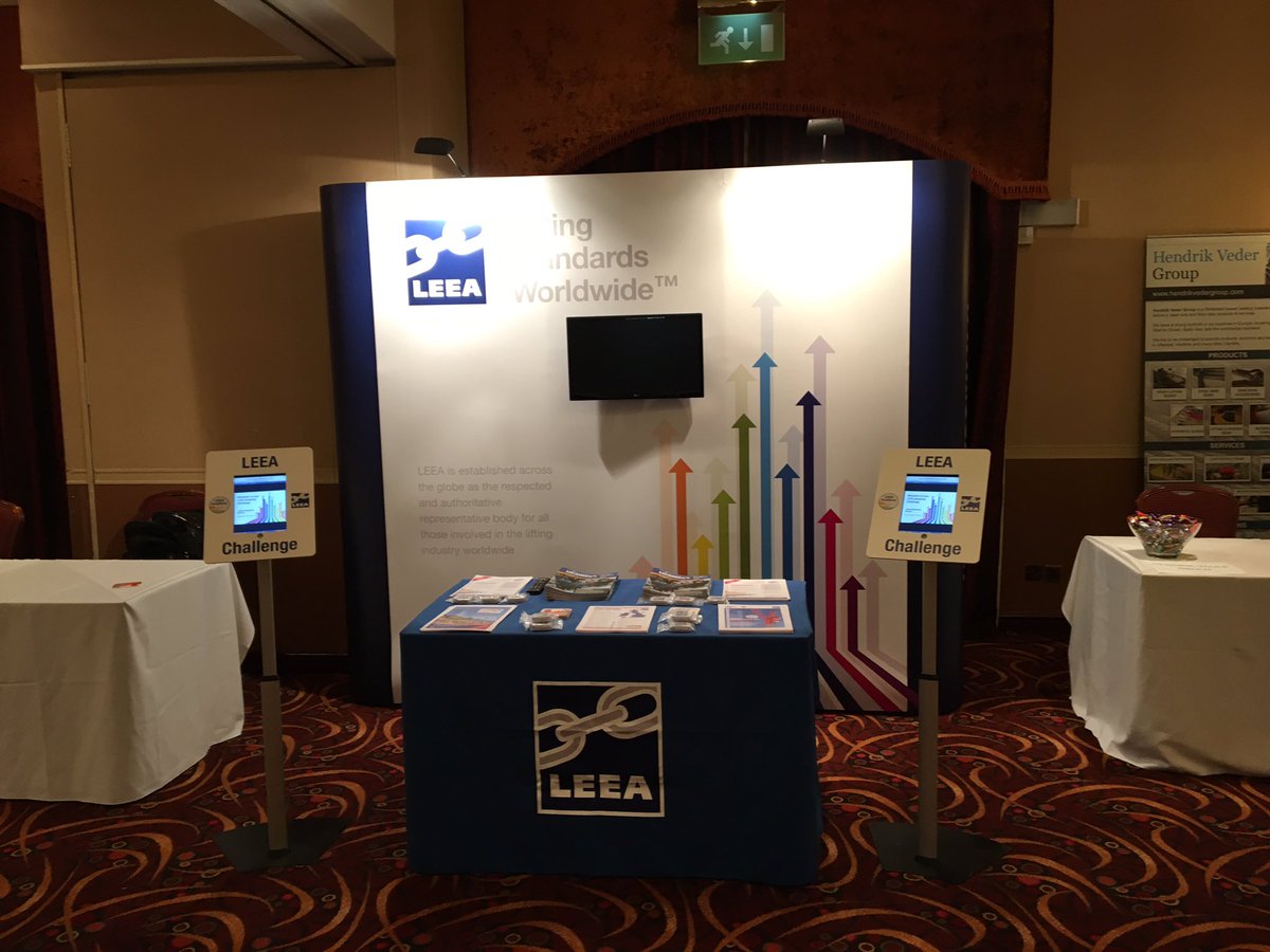 Geoff5060's tweet photo. @LEEA_INT roadshows at Tankersley Manor. All set up and ready to go. https://t.co/oA6Obd7jK1