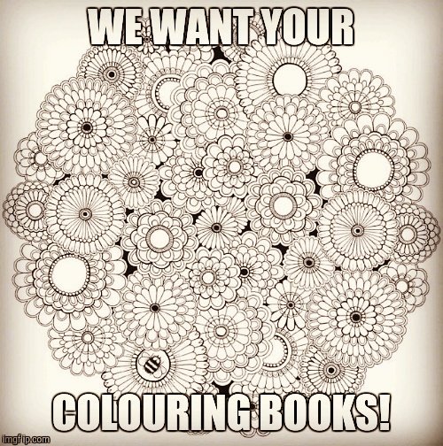 Have you designed a colouring book? We'd love to hear from you. #colouring #drawing #designthinking