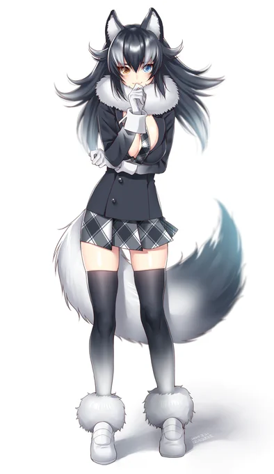 タイリクオオカミ #けものフレンズ 