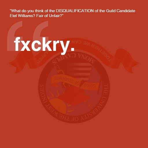 uwimonaguilts's tweet photo. First answer for tonight #uwimona #universityofthewestindies #guildelections2017 #uwiguildelections2017 #uwiguildelections #GuildDebates2017 https://t.co/EBX8K8J3vD
