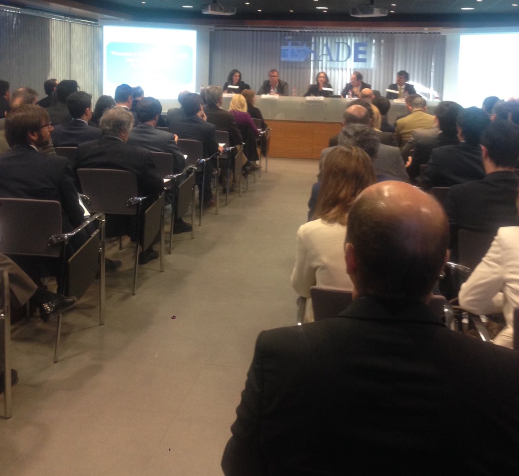 tone1609's tweet photo. Hoy fuimos a un evento interesante sobre la generación renovable en España. #ESADEAlumni @NoruegaenEspana https://t.co/n5iN7CigwH