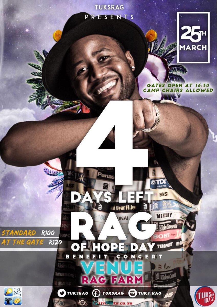 Let's fill up the rag farm. Get your tickets. Tick tock⏰. You know it's going to be lit