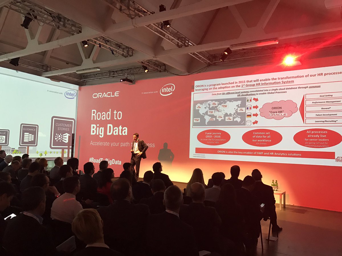 OracleItalia's tweet image. Siamo partiti da una #data strategy grazie a #Oracle  |  Protasoni di @generaliitalia #roadtobigdata