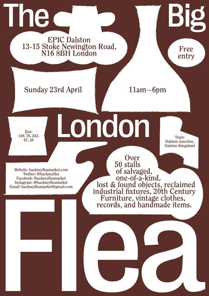 Hackney Flea Market tweet media