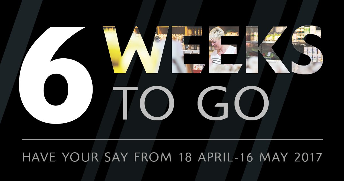 NorthNottsBID's tweet photo. #BIDCountdown 6 weeks until the #NorthNottsBID ballot results! Make sure you vote from April 18th - May 16th #voteWIN #YourBIDYourWay https://t.co/v0ECaTskTW