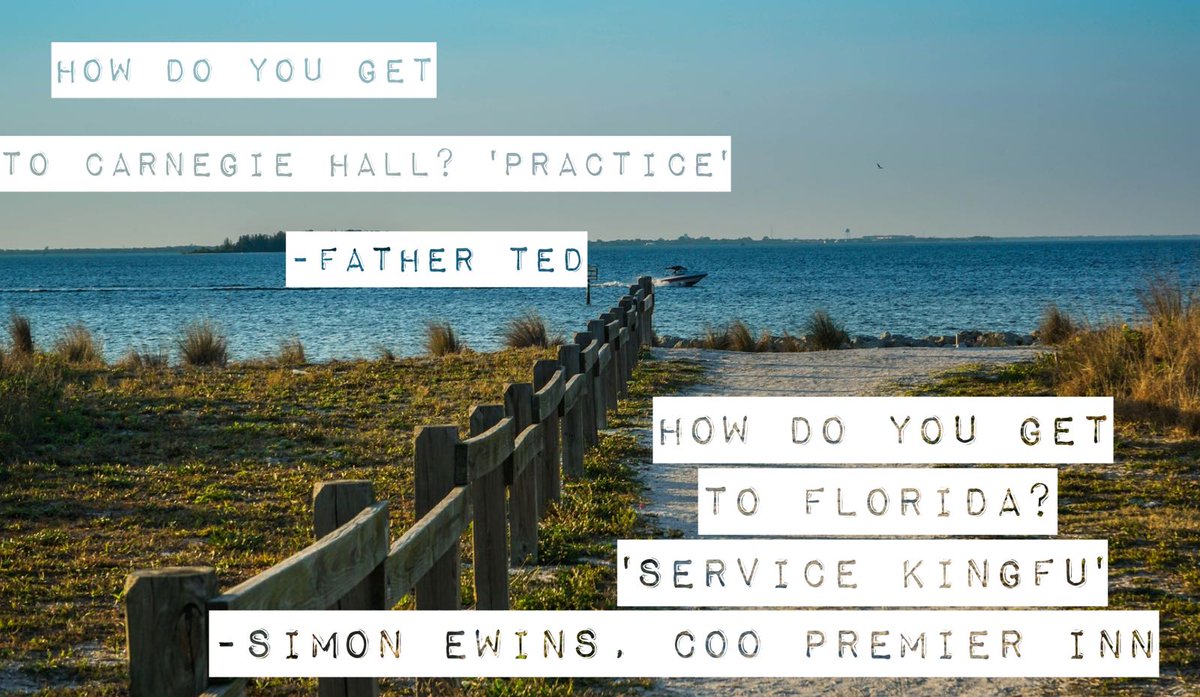 Dare to dream M25North, one of you will be catching the Florida sun. Workshop planning commences... #ServiceKungfu @R4chelMcKeeman <a href="/SDEBDD/">simon ewins</a>