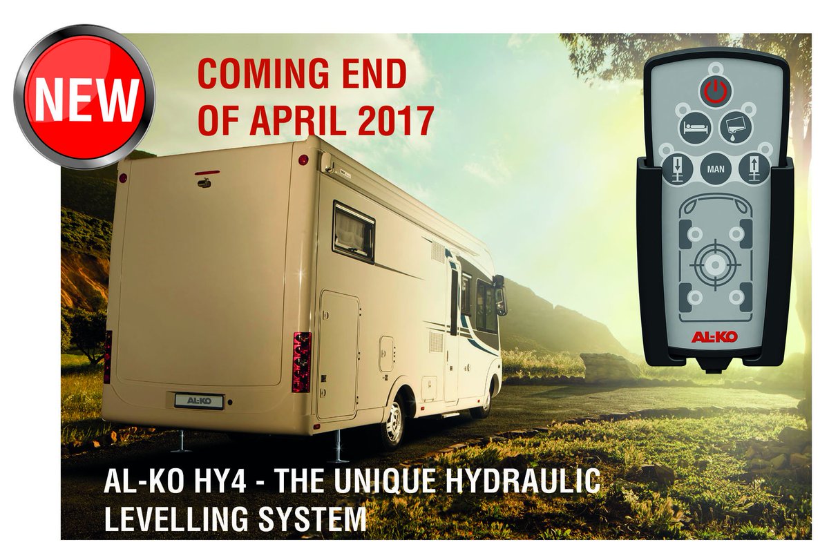 Details of the new AL-KO HY4 Levelling System are now on the website go to al-ko.co.uk/pages/hy4-leve… available end of April 2017...