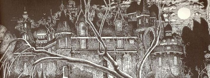 Th1ngsandStuff's tweet photo. The Beast's Castle - [Illustrated by Nicole Claveloux] https://t.co/n5iuRE4dCk