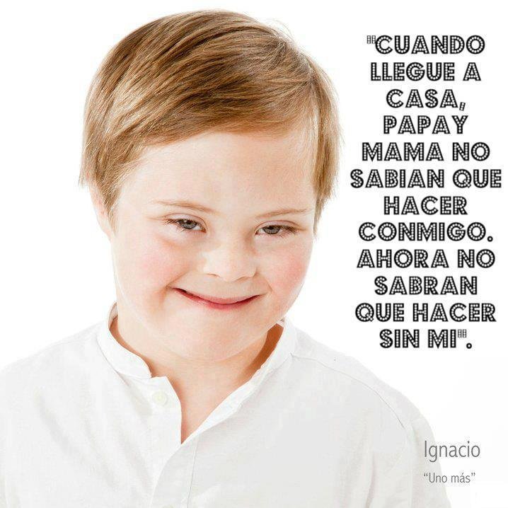 fesamigos's tweet photo. Porque somos mucho más de lo que ves. #Diamundialdelsindromededown https://t.co/fdx1hjlYtW