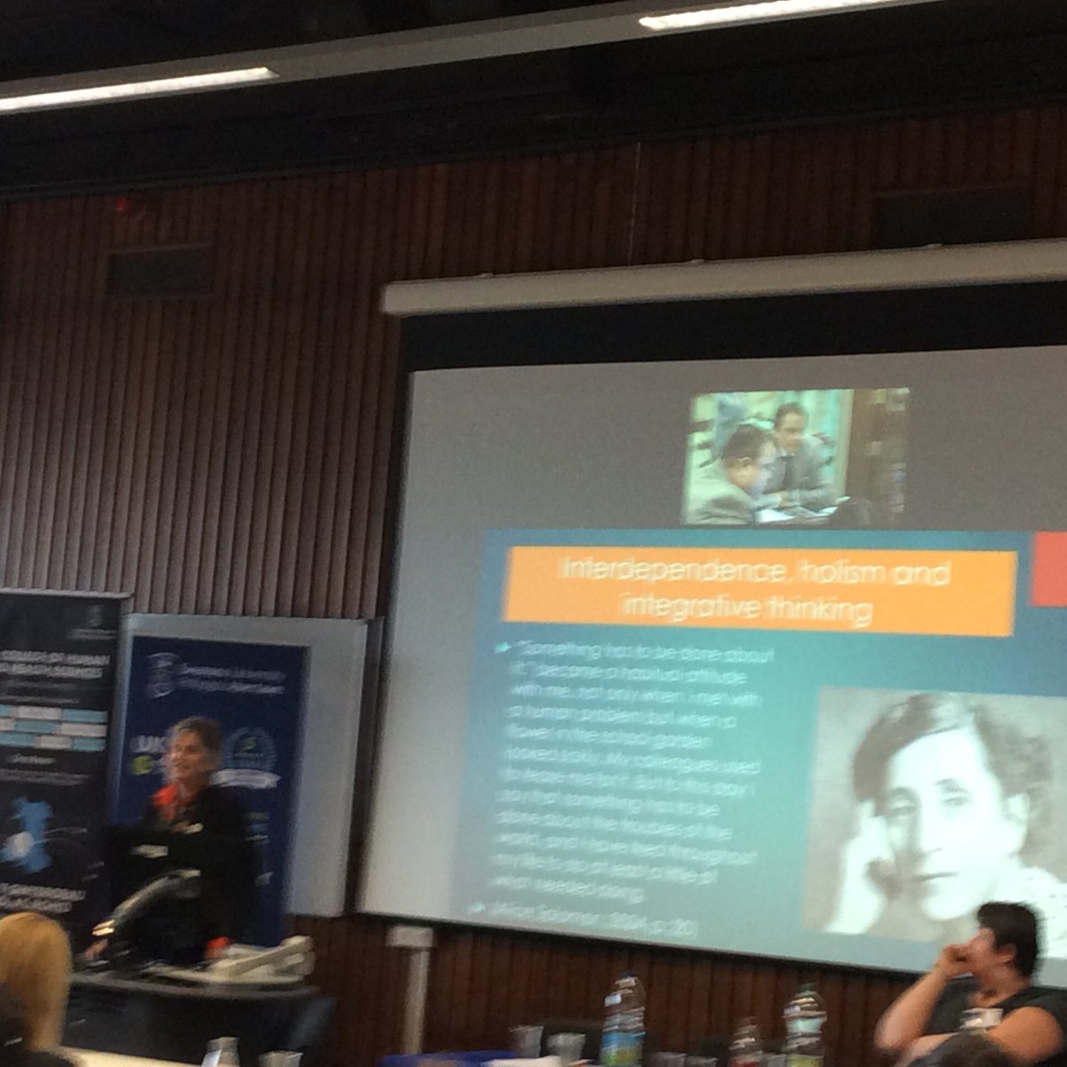 SocialWorkSwans's tweet photo. Enjoying an inspiring presentation from Prof' Fiona Verity #wswd17swan https://t.co/KEGEEdAmjR