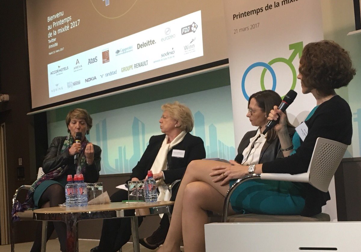"Le management doit refléter le poids des femmes dans les entreprises " <a href="/stephane_pallez/">Stéphane Pallez</a> au Printemps de la #Mixité <a href="/DeloitteFrance/">Deloitte France</a>