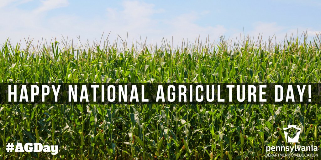 Have you thanked a farmer today? Thank you farmers (and future farmers!) today + every day #AGDay <a href="/PA_FFA/">Pennsylvania FFA</a> <a href="/NationalFFA/">National FFA</a> <a href="/PAAgriculture/">PA Department of Agriculture</a>