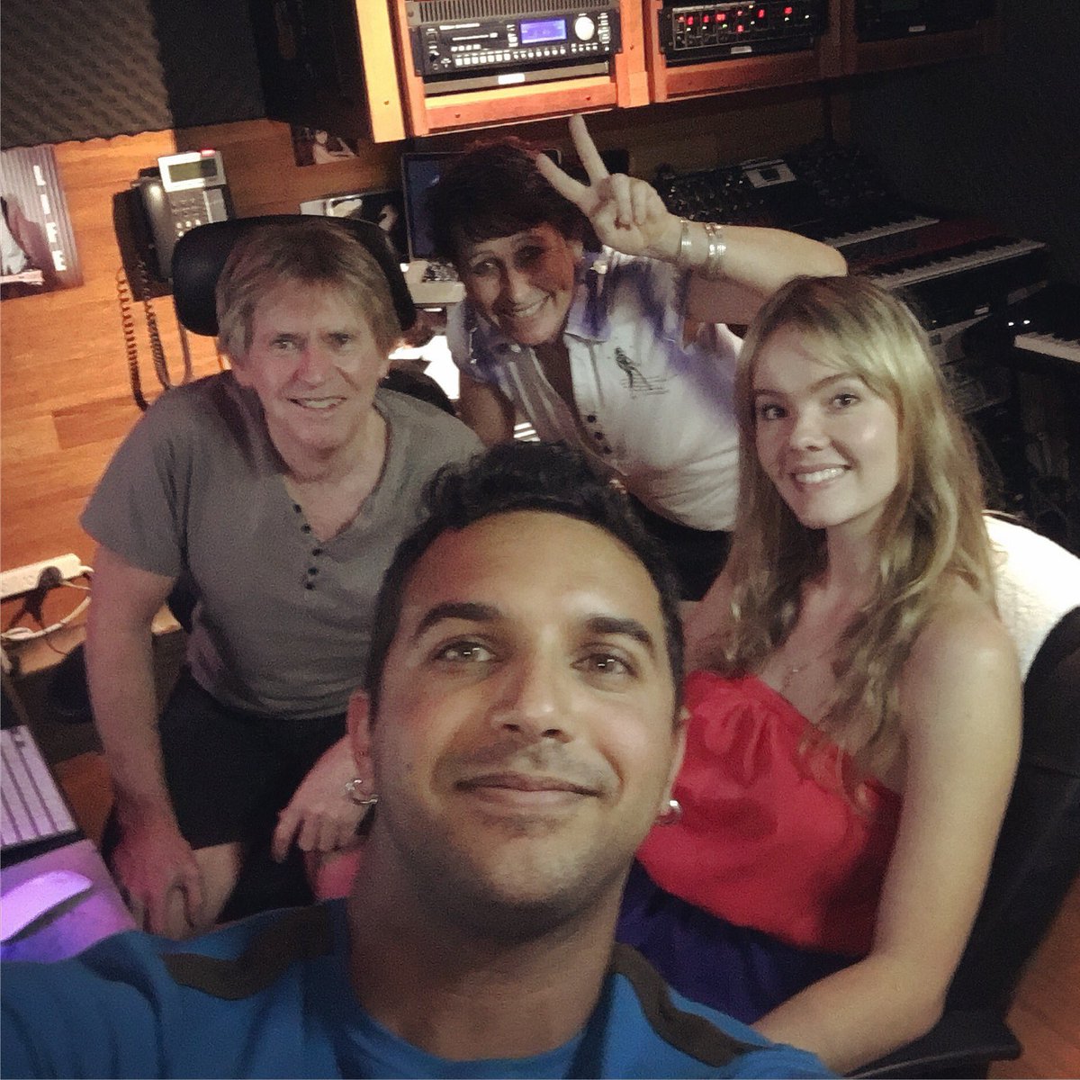 Back in SA and just finished up working on the next single for this young lady! Files on their way back to Aus...me on my way back to bed.