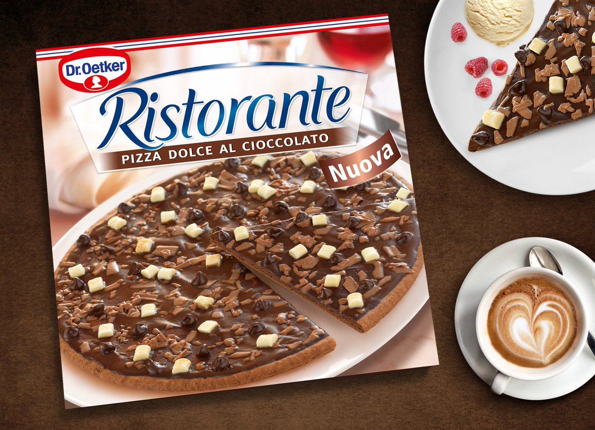 Шоколадная пицца Ristorante