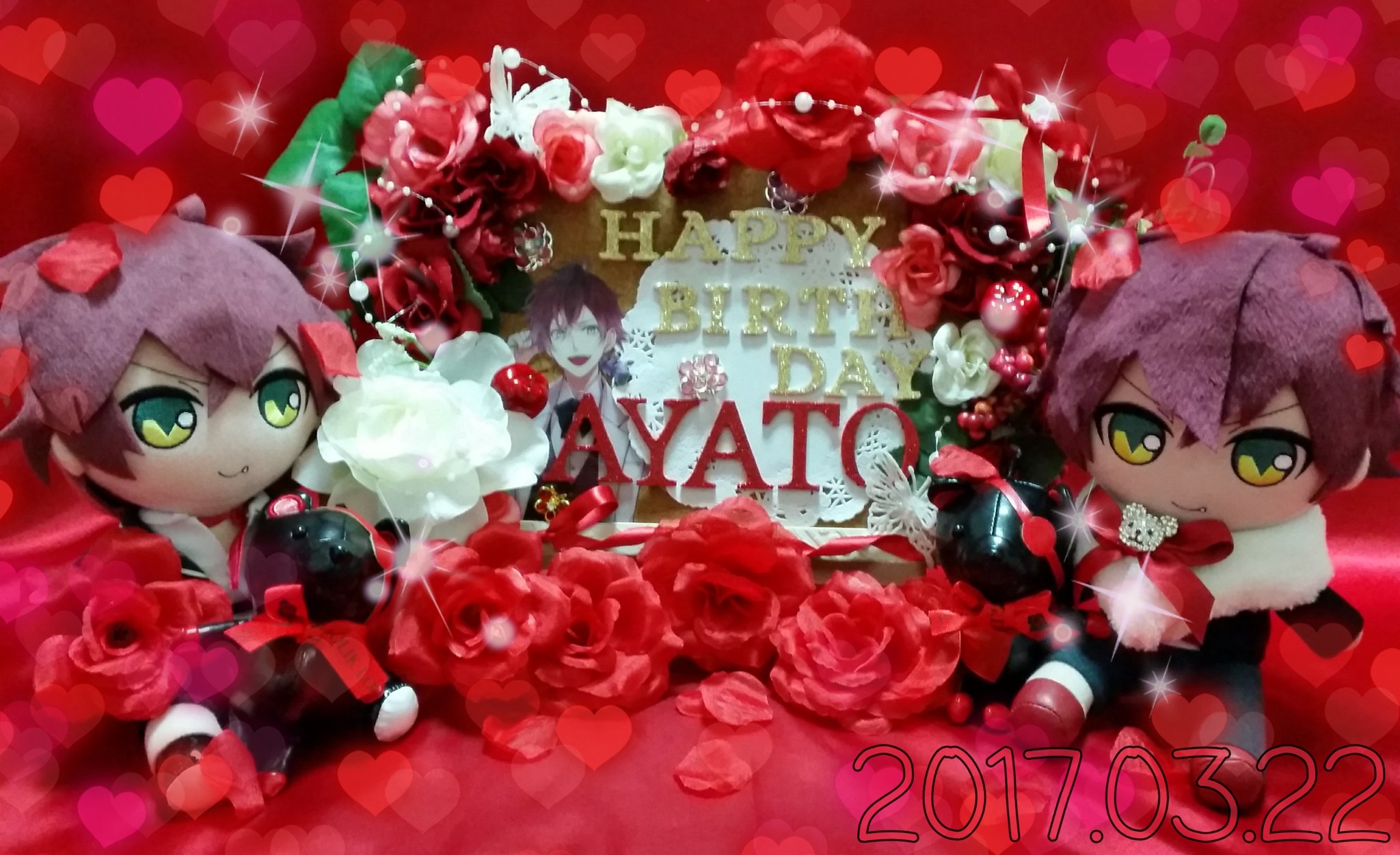 DIABOLIK LOVERS　逆巻アヤト DD 缶バッジ 2個セット DIABOLIK LOVERS 逆巻アヤト推し缶バッジ②