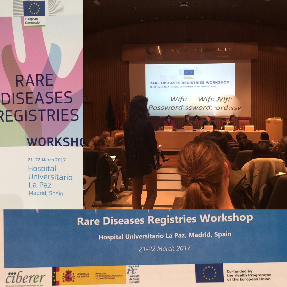 FundacionDravet's tweet photo. Hoy hemos estado en el workshop internacional de registros de #EnfermedadesRaras en el Hospital de La Paz. Muy productivo. @FEDER_ONG https://t.co/Lbt9SblSgF