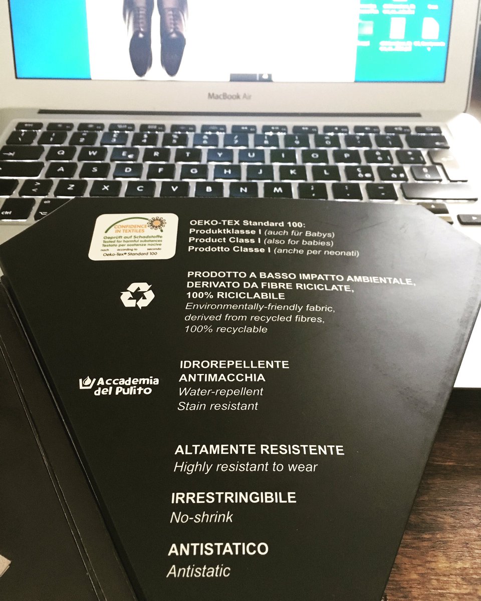 Working with new materials to make our collections more and more #sustainable ..and #fashion