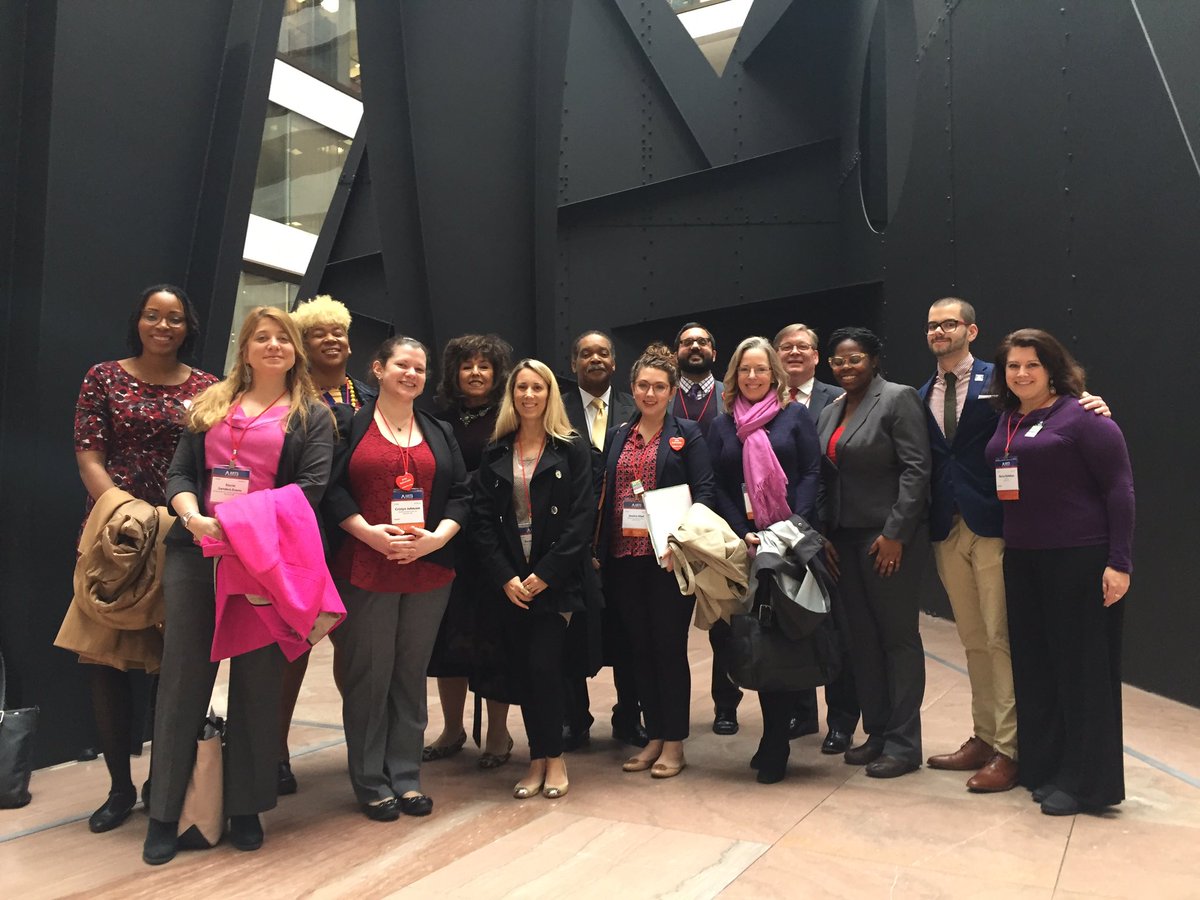 ArtsAdvocate_MD's tweet photo. Great MD contingent preparing to meet @SenatorCardin and Sen @VanHollenForMD in the Hart Bldg to #SavetheNEA #artsadvocacy #Calder https://t.co/M03c5xkRE8