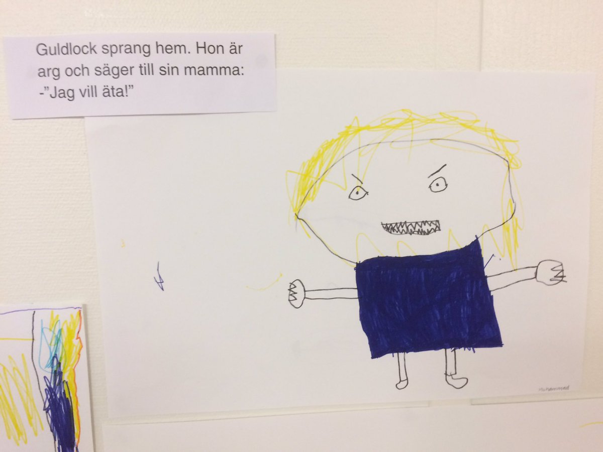 j_theodorsson's tweet photo. Kolla Arga-Guldlock. #sagor https://t.co/ilK71bVKAt