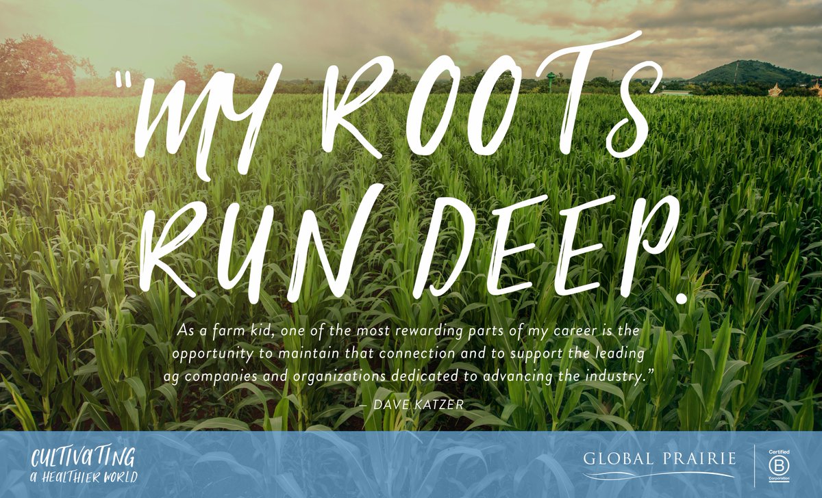 globalprairie's tweet image. Our own @dkatzer shares what agriculture means to him both as a farm kid and an ag professional #AgDay