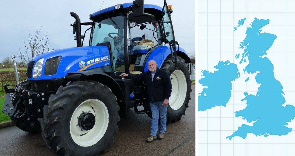 NFUCountryside's tweet photo. Two #tractor enthusiasts are all set for 5,000-mile odyessy around the UK to raise £10,000 for charity https://t.co/hJFNxIz7v1 https://t.co/3FCML7jRxv