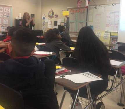 Fascino_Math's tweet photo. Using plickers to informally assess students and provide intervention as needed...#RayburnProud #RayburnStrong #NISDMSMath #MSMathNISD https://t.co/9ghnad3lVF