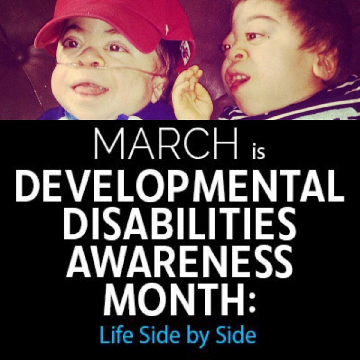 MRamirezJohnson's tweet photo. March is #developmentaldisabilitymonth in honor of my favorite little warriors. Extraordinary in their own special way💕💜💕 #icell #ML2 https://t.co/fUaNbTs4BT
