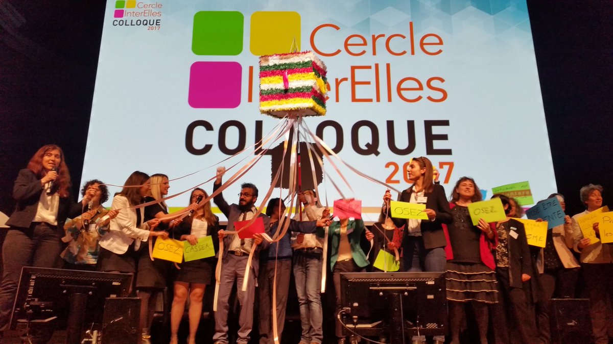 InterElles's tweet photo. Déjà une semaine : le Colloque 2017 restera un excellent cru pour casser les moules et changer les codes https://t.co/oRUmJoMlhA https://t.co/i21Lj3iK8F