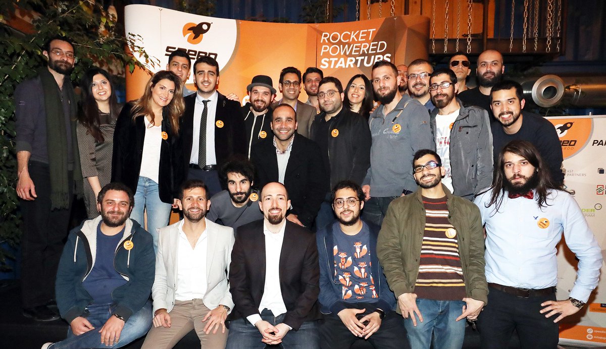 .@speedlebanon Accelerator program is up &amp; running; check out the #startups on news.arabnet.me/speed-cycle-fo…