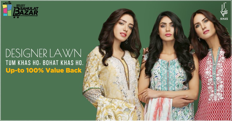 arysbpk's tweet photo. Tum Bohot Khas Ho , Designer Lawn of Khas Stores Click Now 
https://t.co/Oit9hkbgOQ
#khasstore https://t.co/HkyxdVdott