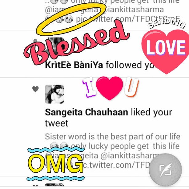team_ankitta's tweet photo. Thank you so much ❤@iamsangeita❤ didi for liking my tweet ❤love you❤  now i am just waiting for ❤@iankittasharma❤dii like. Hope to get soon. https://t.co/KtwU0XenHi