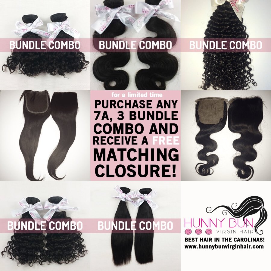 Hunnybun Virgin Hair On Twitter Buy 3 7a Bundles Get A Free