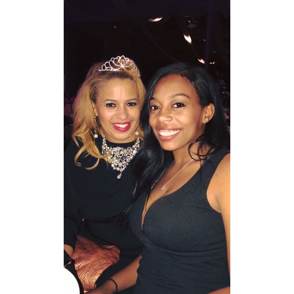KappaIota1976's tweet photo. The 24th South Central Regional Director, Chelle Luper Wilson, with Kappa Iota member Jlynn Lowery at the closing gala! #SCRC2017 ππ https://t.co/CtaJt0pfFk