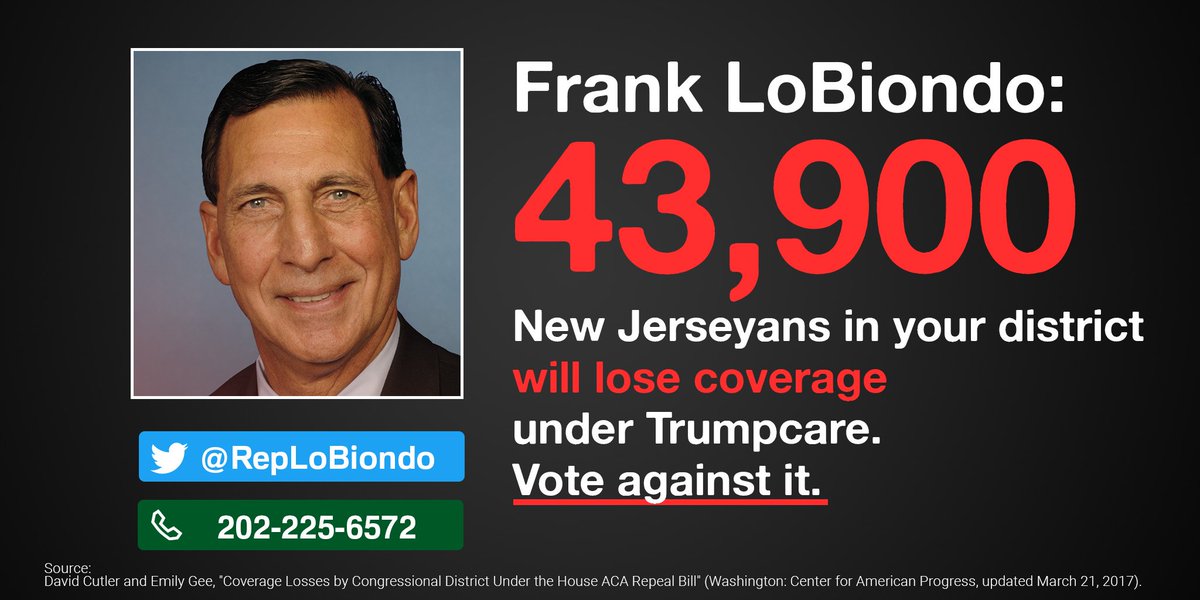 Social_CC's tweet photo. .@RepLoBiondo, 43,900 of your constituents would lose coverage under Trumpcare. Oppose it! #ResistTrumpcare https://t.co/BKk9bZqWMO
